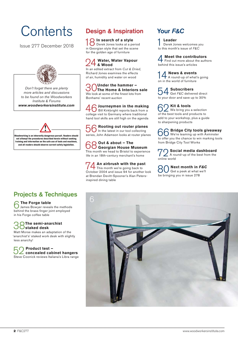 Furniture & Cabinetmaking 277 2018-12